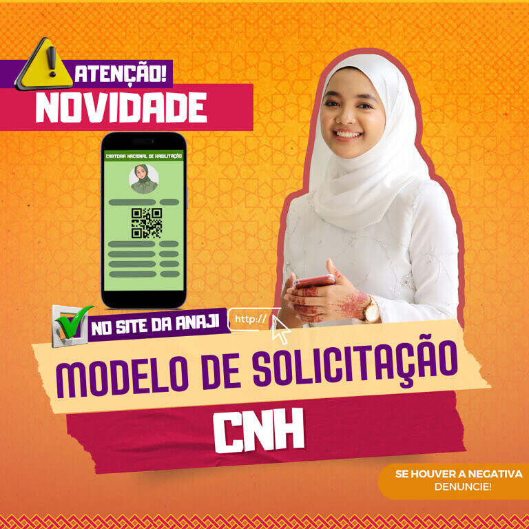 MODELO DE SOLICITAÇÃO DE CNH