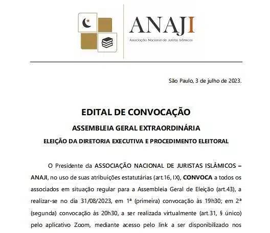 EDITAL DE CONVOCAÇÃO